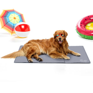 Dog Cooling Mat Grey