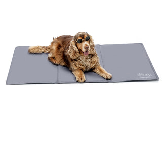 Dog Cooling Mat Grey