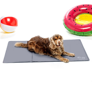 Dog Cooling Mat Grey