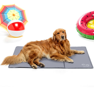 Dog Cooling Mat Grey