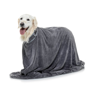 Dog Drying Bag - Grey