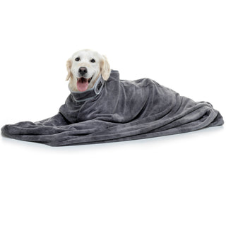 Dog Drying Bag - Grey