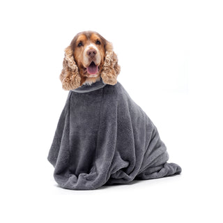 Dog Drying Bag - Grey