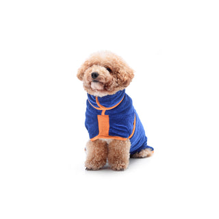Dog Drying Coat - Royal Blue