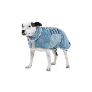 Dog Drying Coat - Petrol Blue