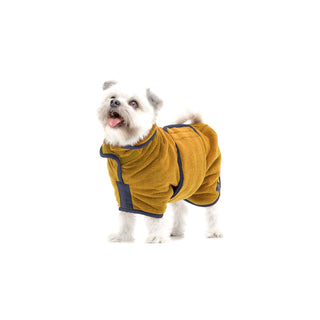 Dog Drying Coat - Ochre