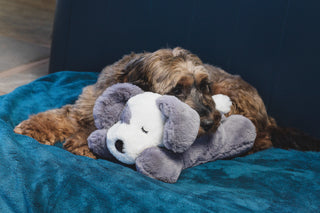 Puppy Heartbeat Comforter - Pebbles