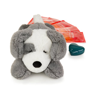 Puppy Heartbeat Comforter - Pebbles