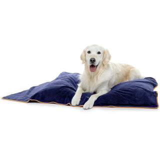 Luxurious Dog Towel - French Navy