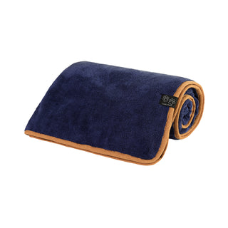 Luxurious Dog Towel - French Navy