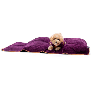 Luxurious Dog Towel - Plum