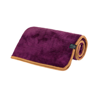 Luxurious Dog Towel - Plum
