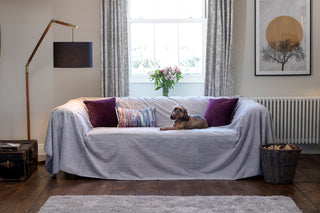 Waterproof Sofa Throw - Light Grey